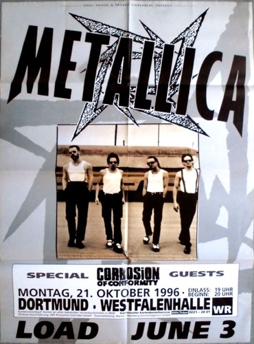 Metallica 1996 live in - 1996,