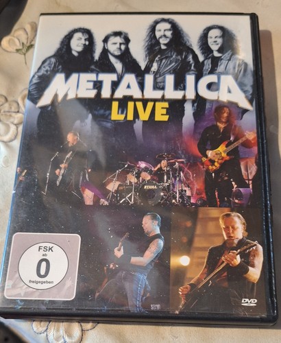 Dvd metallica live 2012 - metallica,
