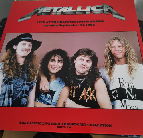 Metallica live vinyl - metallica,