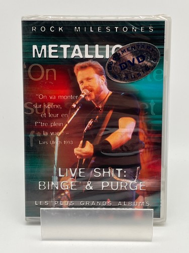 Dvd metallica live shit binge - dvd,