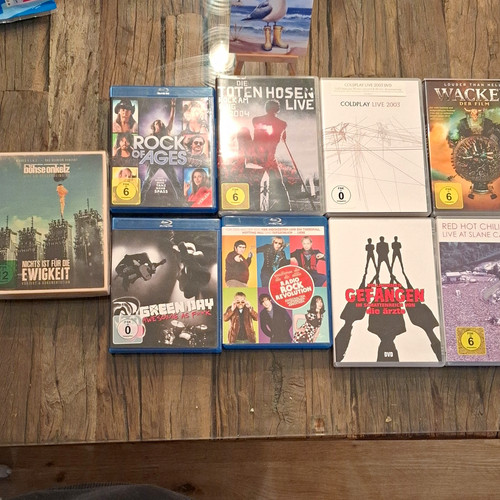 Live musik blu ray - live, konvolut