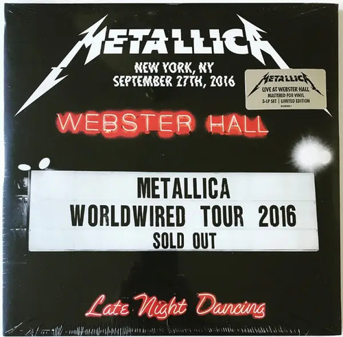 Box metallica live at - lp-box,