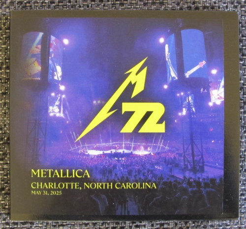 Metallica charlotte 2025 - metallica -,