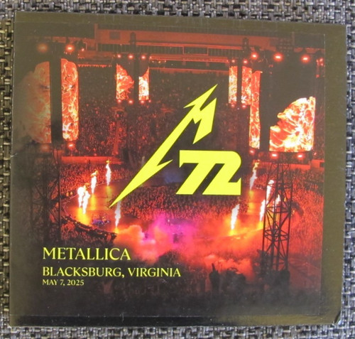 Metallica blacksburg 2025 - metallica -,