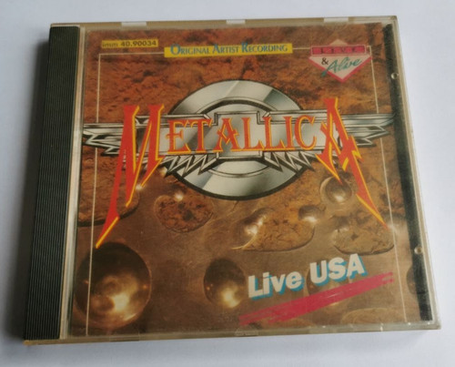Compact disc metallica - cd,
