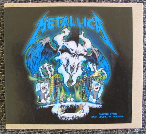 Metallica madrid 2022 - madrid,