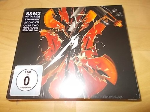 Metallica 2cds dvd - metallica, s&m2