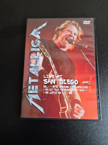 Dvd metallica live in - live,