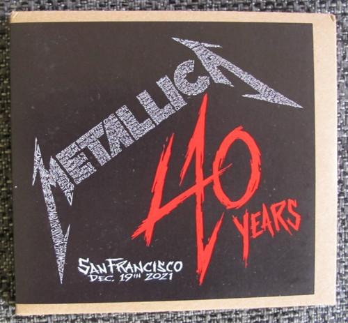 Metallica san francisco - san, /