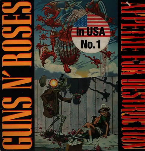 Guns roses appetite for - n,